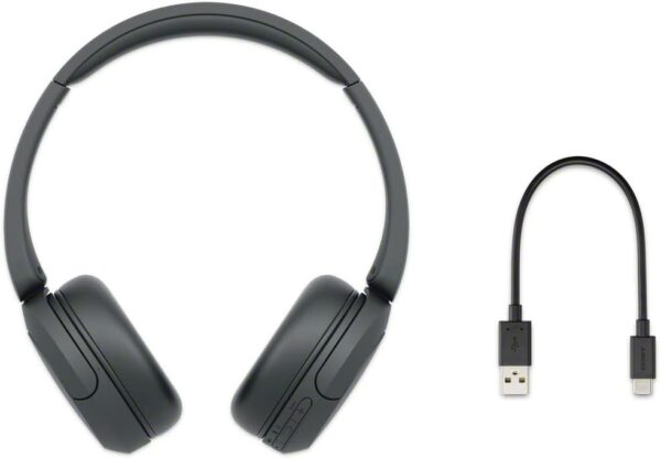 Sony WH-CH520 Wireless Bluetooth On-Ear with Mic for Phone Call, Black - Image 4