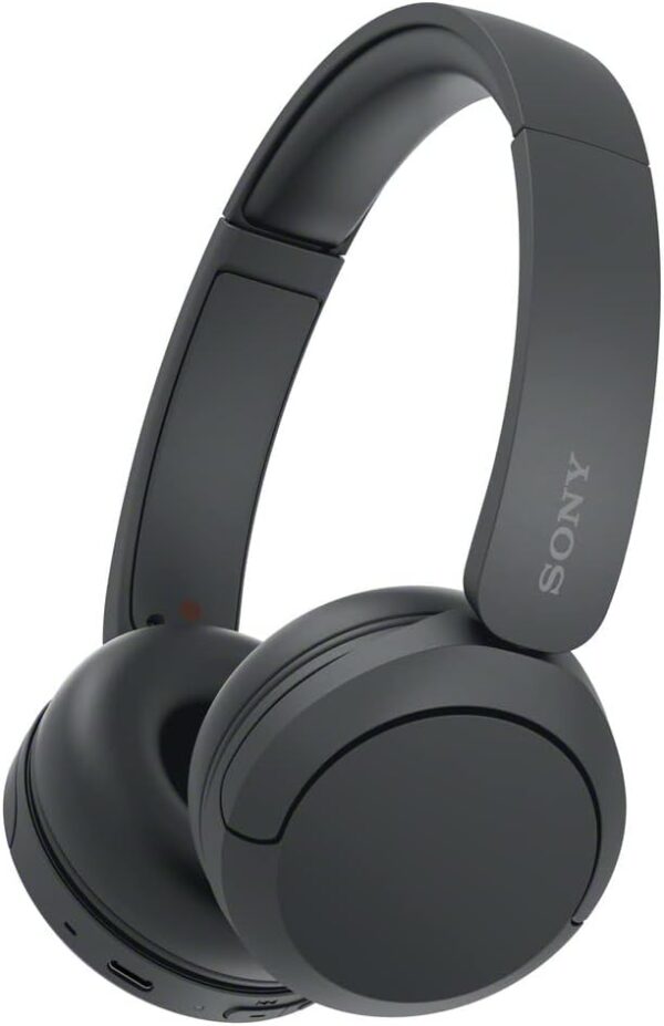 Sony WH-CH520 Wireless Bluetooth On-Ear with Mic for Phone Call, Black