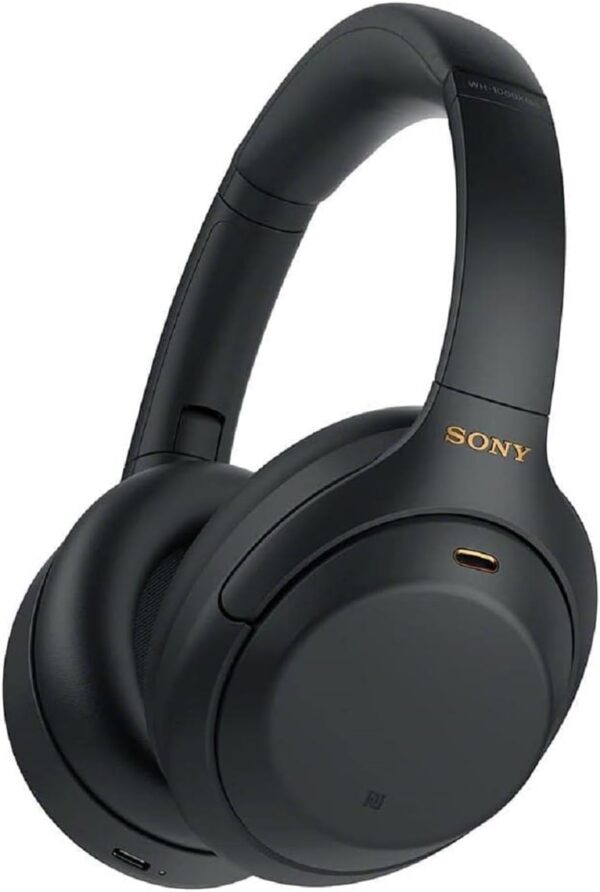 Sony WH-1000XM4 Wireless Industry Leading Noise Canceling Overhead Headphones with Mic for Phone-Call and Alexa Voice Control, Black