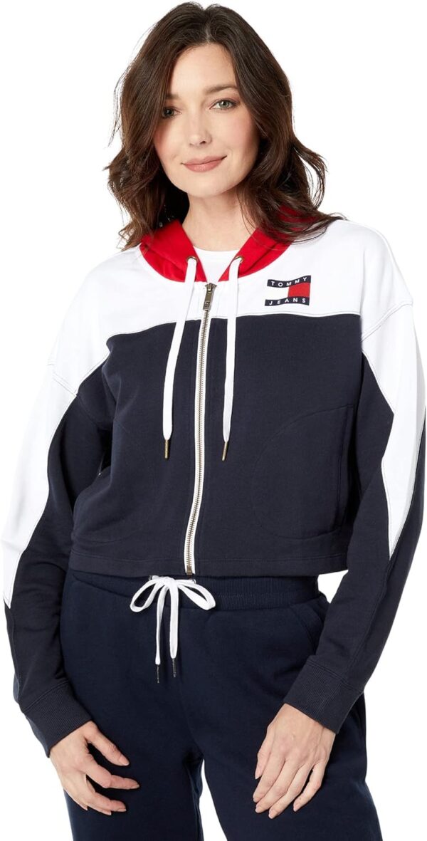 Tommy Hilfiger Women's Casual Zipup Hoodie Sweatshirt