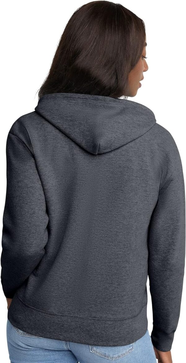 Hanes womens Women's Fleece Full-zip Hood Fleece Jacket (pack of 1) - Image 6