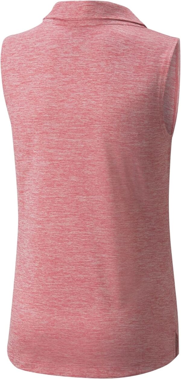 PUMA GOLF Girls' Heather Polo - Image 2